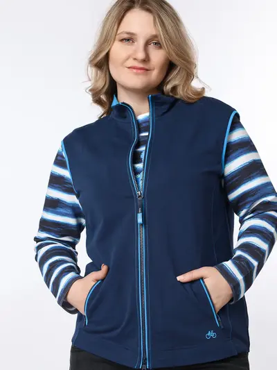 Жилет трикотажный из хлопка